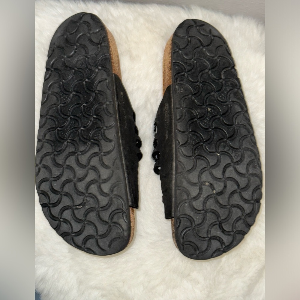 Birkenstock Sandals - 240 - Size 37- US-6 - 6 1/2, Black Sandals - Picture 3 of 6